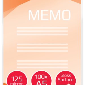 Laminēšanas kabatas GBC A5 125Mic (100) - 250-07873