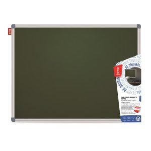 Magnētiskā krīta tāfele 200x100 cm, alumīnija rāmis, zaļa - 250-08169