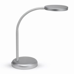 Galda lampa MAULjoy LED, sudrabkrāsā, apaļa - 250-08284