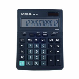Galda kalkulators MAUL MXL 12, 12 cipari, nodokļu - 250-08304