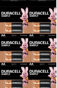Baterijas DURACELL AA, HBDC 10x2 - 250-08436