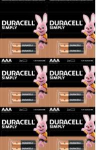 Baterijas DURACELL Simply  AAA  HBDC - 250-08437