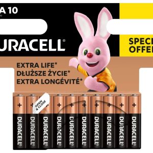 Baterijas DURACELL AAA, LR03, 10 gab. - 250-08445