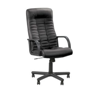 Biroja krēsls NOWY STYL BOSS ECO30 melnas ādas imitācija - 350-00663