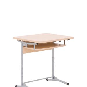 Galds skolniekam NOWY STYL E-172/1 ALU 1-vietīgs - 350-01255