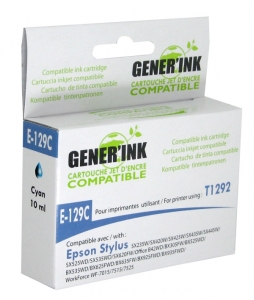 Tintes kasete GenerInk Epson T1292C Cyan BX305/BX525/SX420 11ml