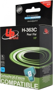 Tintes kasete UPrint HP 363CY Ref Cyan Photosmart 3108 / 3110 10ml