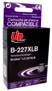 Tintes kasete UPrint Brother B-227XLB Black, DCP J4120DW/MFC J4420DW,30ml