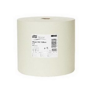 Industriālais papīrs TORK Universal 310 Big Roll W1, 1 sl., 33 cm x 1190 m, dzeltenā krāsā - 400-00015