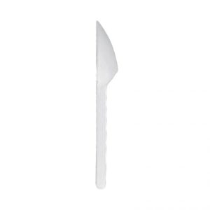 Plastmasas naži, 17 cm, 100 gab., baltā krāsā - 400-00193