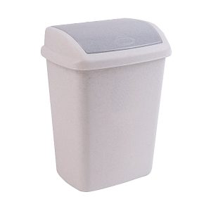 Atkritumu tvertne ar šūpoļveida vāku,10 L - 400-00530