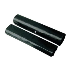 Atkritumu maisi BALTPLASTA, tilpums 100 L, 25 gab., 30 mkr, melni, LDPE, 70 x 105 cm - 400-00534
