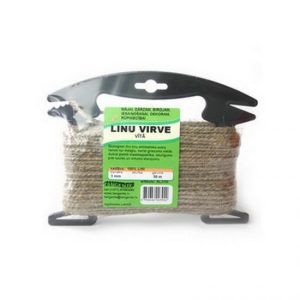 Linu vītā virve TANGENTE, Ø 3 mm, 50 m - 400-00873