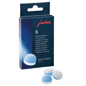 Tīrīšanas tabletes Jura 2 in 1, 6 tabletes iepakojumā - 400-01485