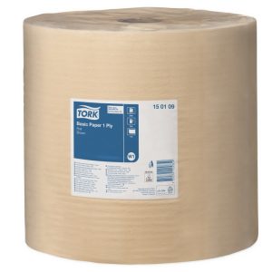 Industriālais papīrs TORK Universal 310 W1, 1 sl., 33 cm x 1000 m, brūnā krāsā - 400-01676