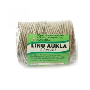 Linu vītā pulēta aukla TANGENTE,  Ø 2.5 mm, 100 g - 400-01700