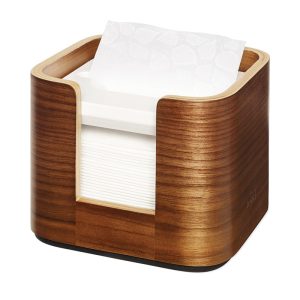 Dozators salvetēm TORK XPRESSNAP SNACK, 11.6 x 13.6 x 14.6 cm, riekstkoks, brūnā krāsā - 400-02134