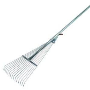 Grābeklis lapām, izbīdāms, metāla - 400-02290