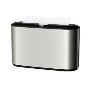 Roku dvieļu dozators TORK Xpress Countertop Multifold, 323 x 218 x 116 mm,  nerūsējošais tērauds - 400-02523