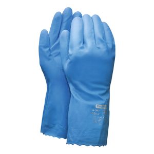 Darba cimdi TAMREX 3801, vinila, zilā krāsā, pāris, izmērs 8 - 400-02964
