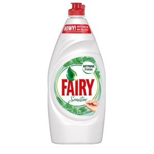 Trauku mazgāšanas līdzeklis FAIRY Sensitive Tea Tree &amp; Mint, 900 ml - 400-03082