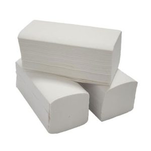 Roku dvieļi GRUINE V-locījums, 2 sl., 200 salvetes, 21 x 23 cm, 75%-balināti - 400-03586