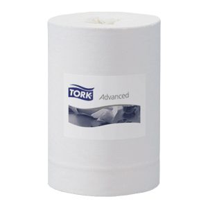 Papīrs slaucīšanai TORK Advanced, 1 sl., 21.5 cm x 120 m, baltā krāsā - 400-03663