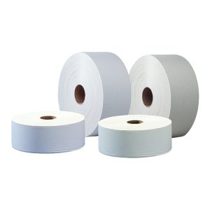 Tualetes papīrs TORK Universal Mini Jumbo T2, 1 sl., 1714 lapiņas rullī, 9.4 cm x 240 m, nebalināts - 400-03673