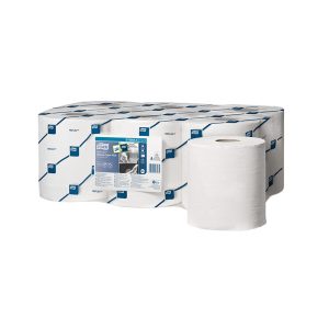 Papīra dvieļi TORK Advanced Reflex M4, 2.sl., 450 lapiņas rullī, 19.4 x 33.5 cm, 151 m/rullī, baltā krāsā - 400-03708