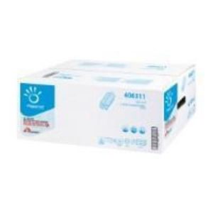 Roku dvieļi PAPERNET Z-fold, 2 sl., 200 salvetes, 20.3 x 24 cm, baltā krāsā - 400-03745