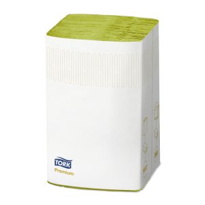 Salvetes TORK PREMIUM XPRESSNAP, 2 sl., 200 salvetes, 21.3 x 16.5 cm, salātzaļā krāsā, 5 gab./iepak. - 400-03764