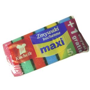 Trauku un saimniecības sūklis KUCHCIK MAXI  6 gab./iepak. - 400-03787