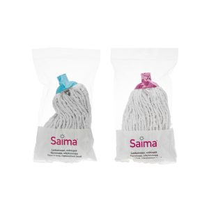 Vaļējs mops SAIMA ar vītni, kokvilna, asorti, 160 g - 400-04554