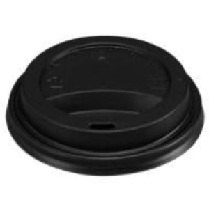 Vāciņš kartona glāzei, D80mm, 100 gab., melnā krāsā - 400-05590