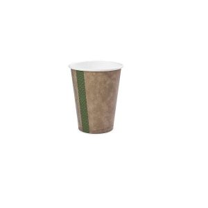 Karstā dzēr. krūzes VEGWARE no kraft kart., ar pārkl. no kukur. cietes, 240ml, 79. sēr., 0.371kg,50g - 400-07696