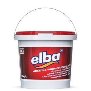Abrazīvās skābes mājsaimniecības pasta ELBA, 1.3kg - 400-08214