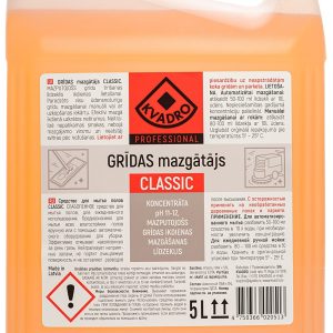 Grīdas mazgāšanas līdzeklis  KVADRO Classic, 5l - 400-08686