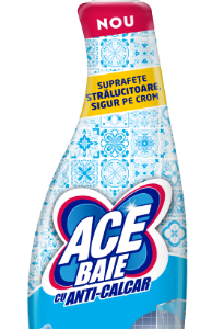 Izsmidzināms vannas istabas tīrīšanas līdzeklis ACE, 650ml - 400-08808