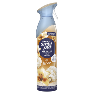 Izsmidzināms gaisa atsvaidzinātājs AMBI PUR Gold Orchid, 185ml - 400-08829