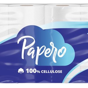 Tualetes papīrs PAPERO, 3 slāņi, 15.37 m, 145 loksnes, 16 ruļļi - 400-11908