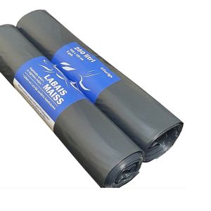 Atkritumu maisi LABAIS MAISS LDPE, 250l, melni, 100x125cm, 40mk, 5gab - 400-11919