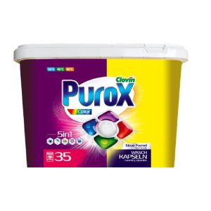 Veļas mazgāšanas kapsulas PUROX Universal, 35gab - 400-13675