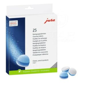 Tīrīšanas tabletes JURA 3 fāžu (3in1), 25gab - 450-13170