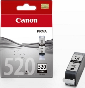 Tintes kasete Canon PGI-520 Bk ip36004600//MP540/620/630/980  19 ml