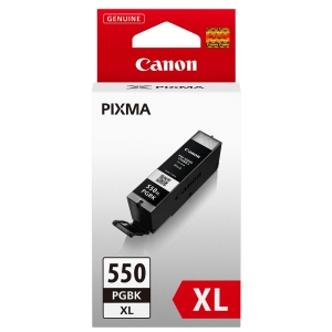 Tintes kasete Canon PGI-550XL Bk PiXMA iP7250,MG5450/6350,22ml,500lpp@5%