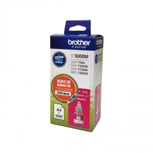 Tintes kasete Brother BT5000M Magenta 5000 lapām, DCP-T300, T500W, T700W