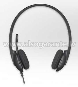 Austiņas ar mikr. Logitech H340 USB skaņas reg. 20Hz-20kHz, 1.8m