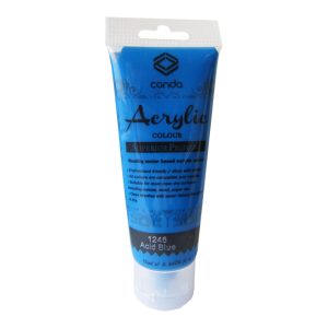 Akrila krāsa, 75ml, 1246 spilgti zila (Acid Blue) - 550-03427