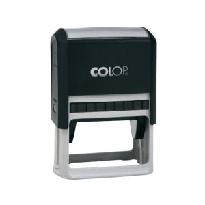 Zīmogs COLOP Printer 25, melns korpuss, zils spilventiņš - 650-00223