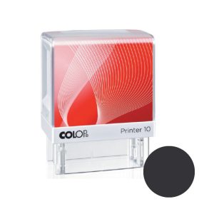 Zīmogs COLOP Printer 10 INNOVATION, caursp. korpuss, zils spilventiņš - 650-02288